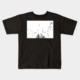 Flock of birds. Kids T-Shirt